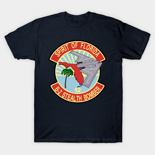 B-2 Stealth Bomber - Floriida T-Shirt by MBK